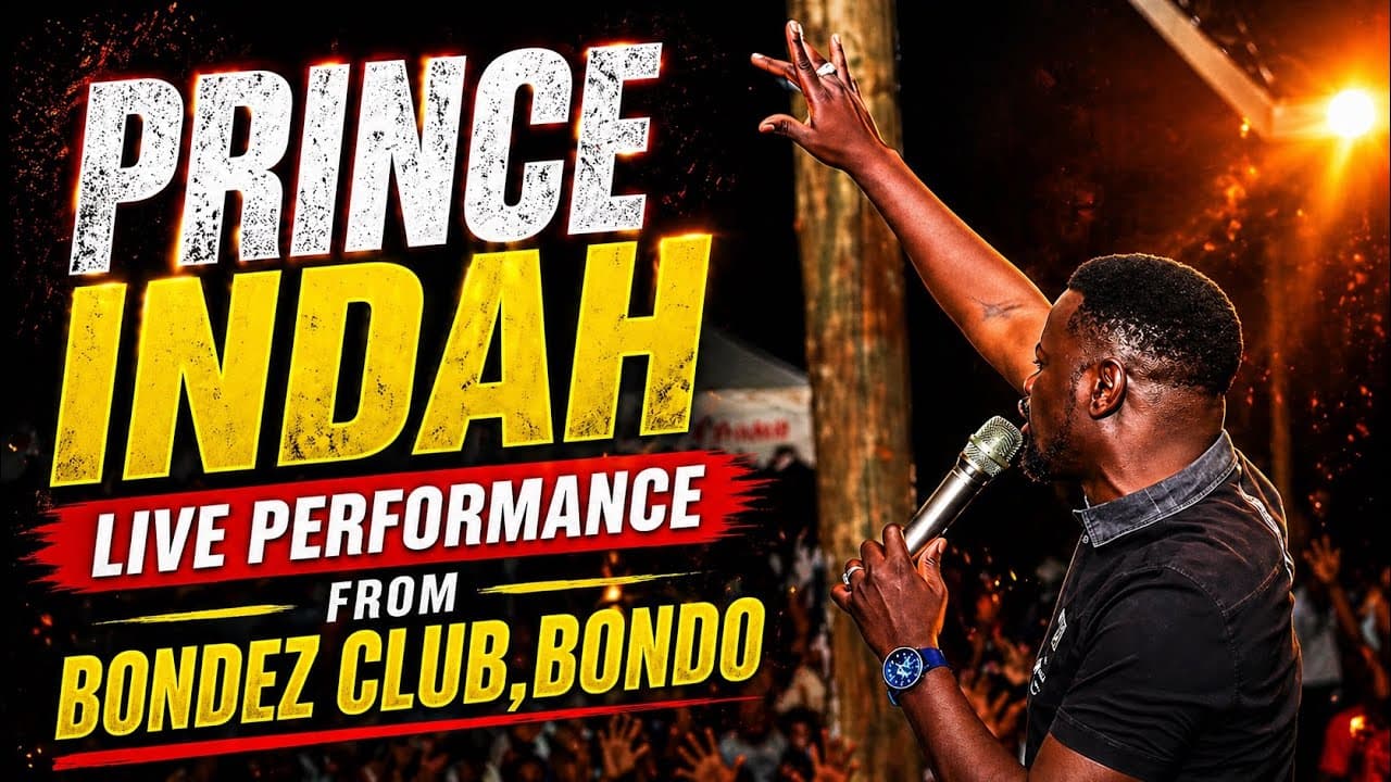 PRINCE INDAH LIVE PERFORMANCE FROM BONDEZ CLUB,BONDO