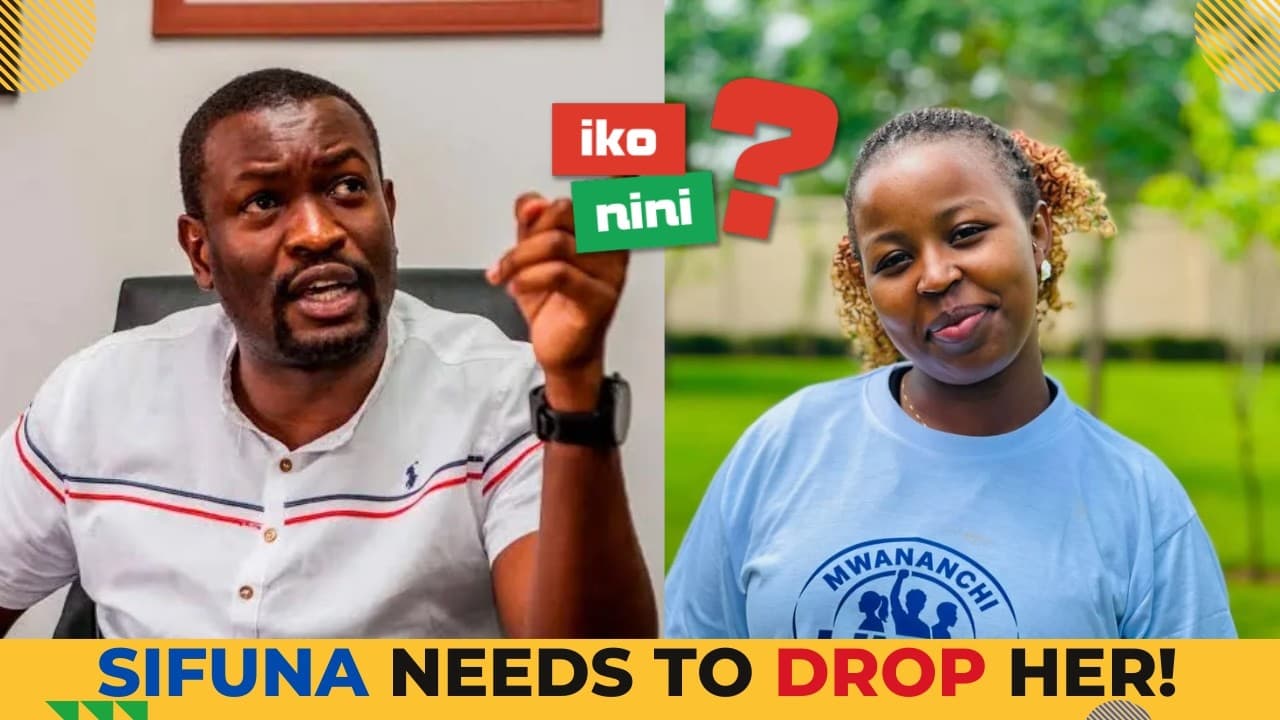 Sifuna In Trouble? Gen Z Baddie’s Threat On Ruto Sparks Chaos As Moses Kuria Attacks 2027 Bid!