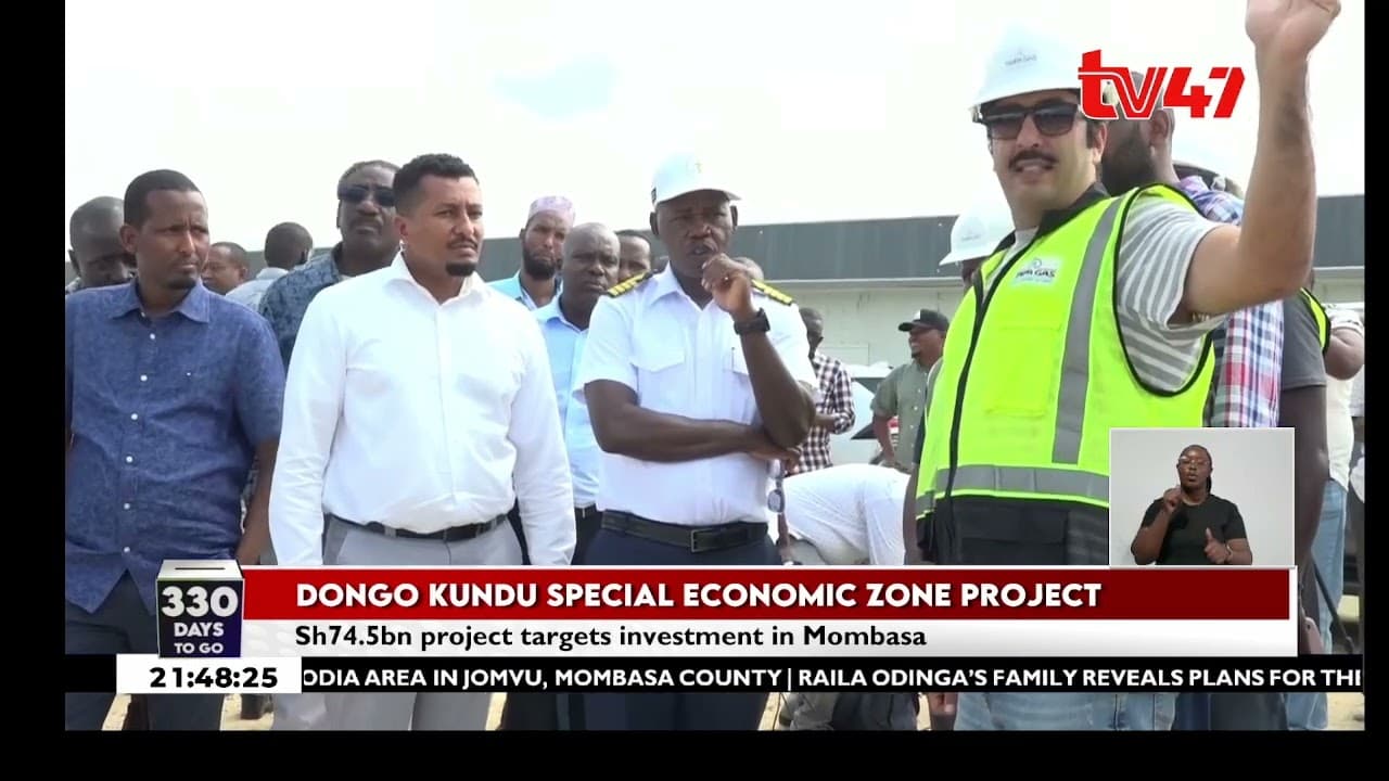 Dongo kundu economic project to boost the economy of Mombasa