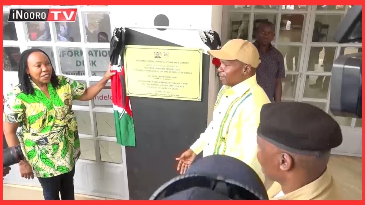 DP Kindiki gũceera Mwea na kũrugũria tabarĩra itiganĩte