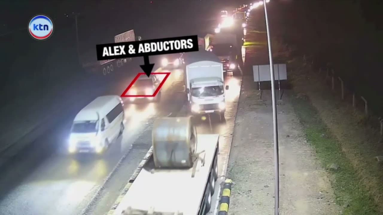 Alex Abduction Probe: Two Vehicles Allegedly Tracked Kiprotich Before He Was Taken