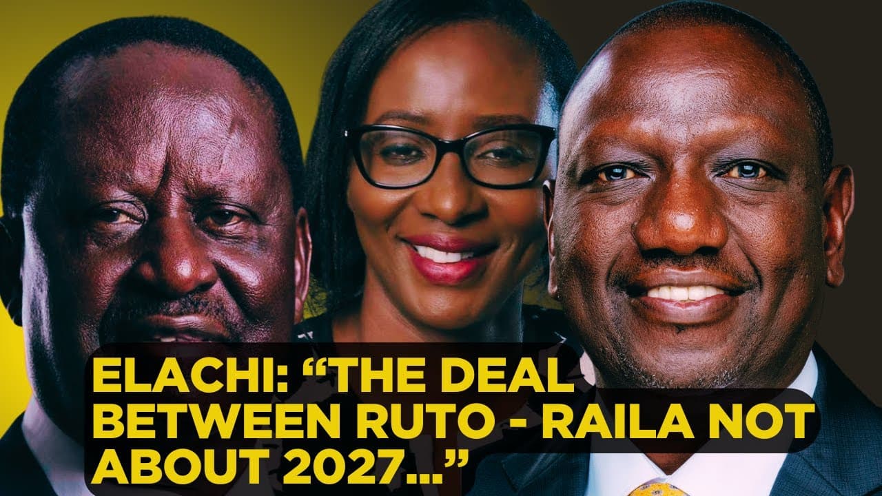 RUTO-RAILA PACT | Beatrice Elachi | The deal between Raila and Ruto is not about 2027 election