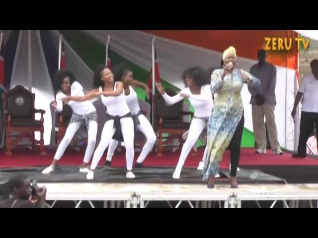 Watch Suzan Owiyo performs at Jacaranda Nairobi,NASA rally.