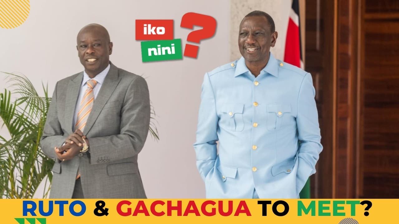RUTO-GACHAGUA HANDSHAKE LOOMS? WHAT WILL HAPPEN TO KALONZO & THE OPPOSITION?