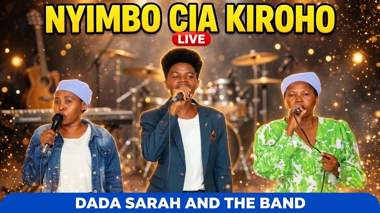 NYIMBO CIA KIROHO LIVE - DADA SARAH & THE BAND