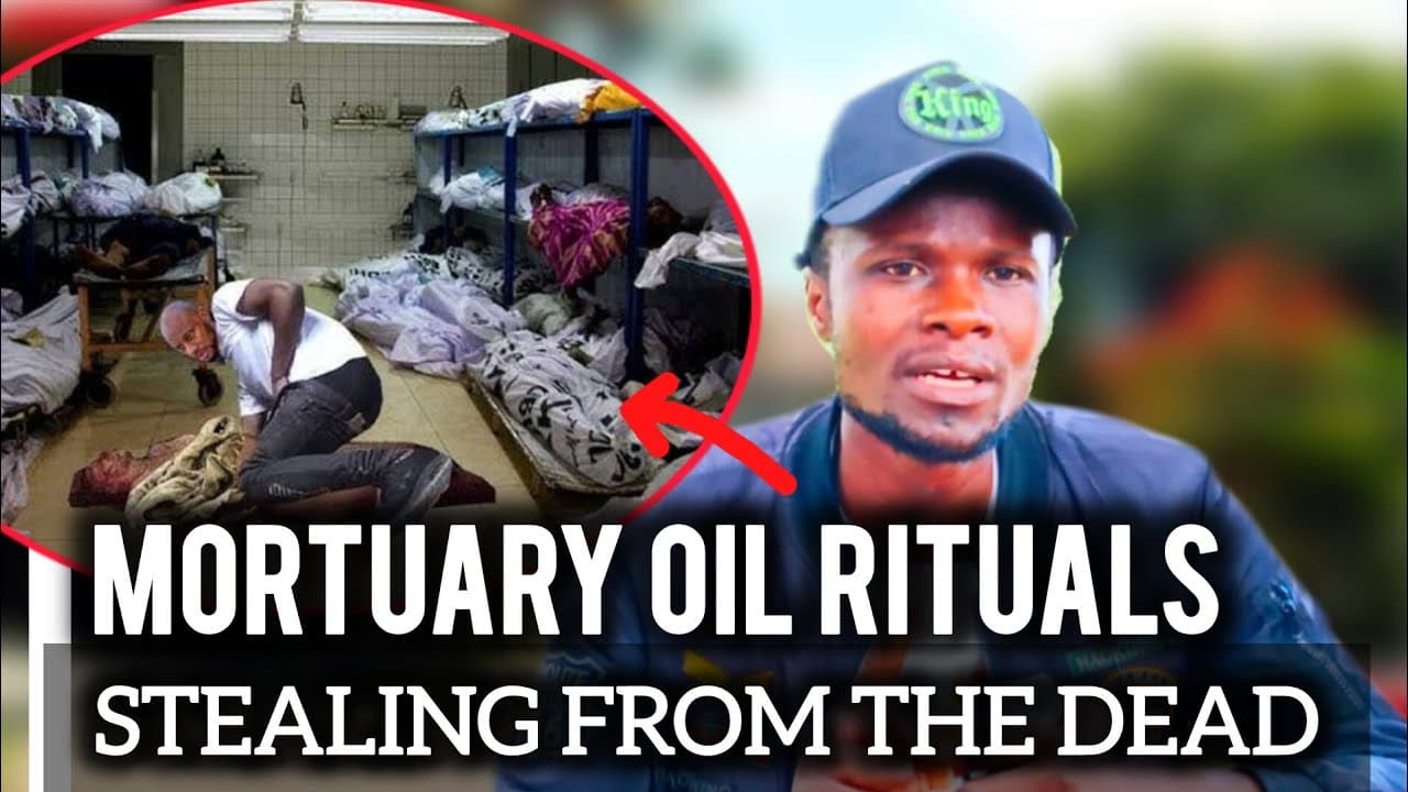 The Dark shocking Secret: How Mortuaries Sell Dead Bodies parts for Money Rituals in Kenya