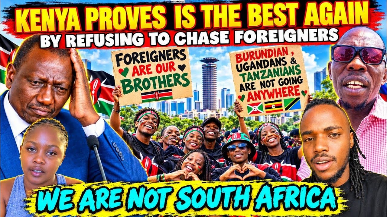 UNBELIEVABLE Kenyans are FIGHTING for FOREIGNERS Not to GO against RUTO Directive