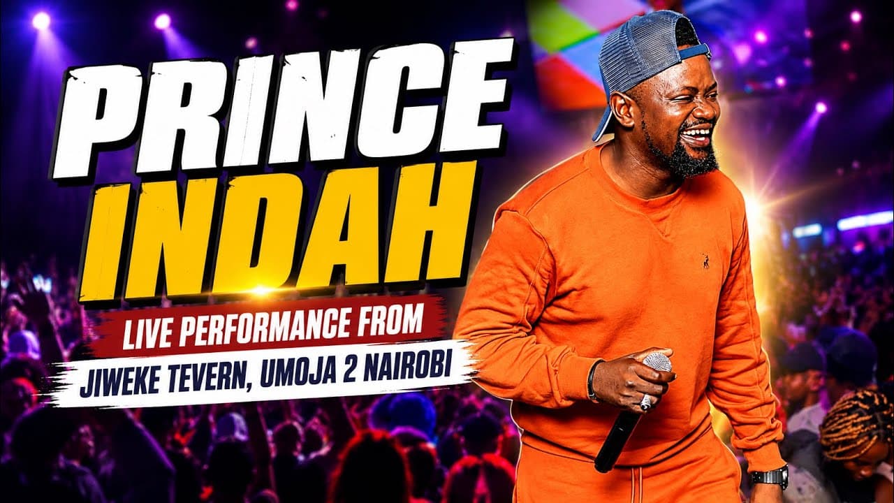 PRINCE INDAH LIVE PERFORMANCE FROM JIWEKE TEVERN UMOJA 2 NAIROBI