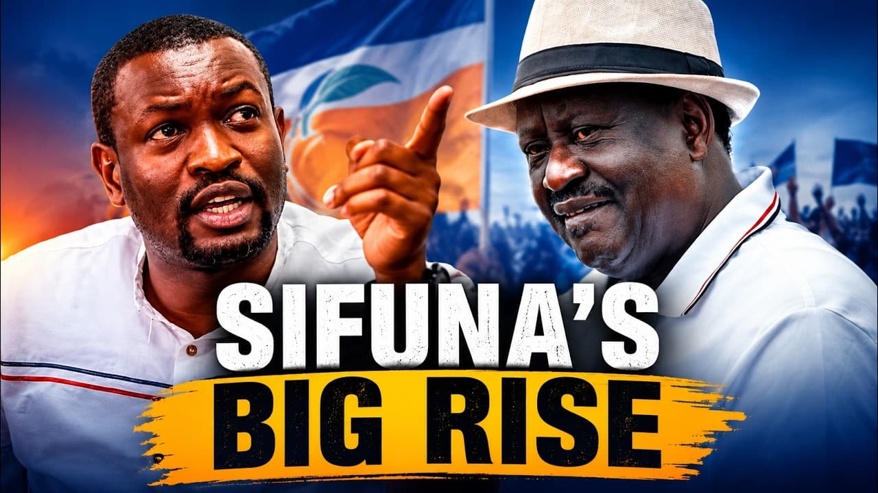 EDWIN SIFUNA: From Raila’s Foot Soldier to Kenya’s Next Big Political Force