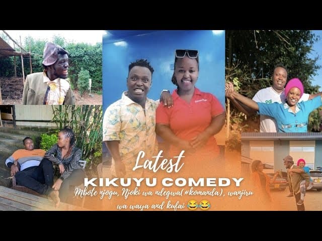 Latest Kikuyu comedy: Mbote njogu, Njoki wa ndegwa(#komanda), wanjiru wa waya and kufai 😂😂