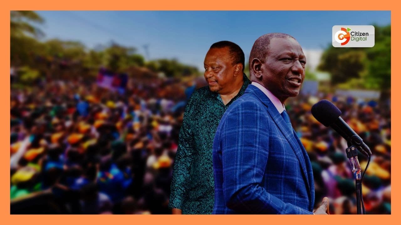 ''Stop undermining the office of the President!'' Ruto tells Uhuru Kenyatta