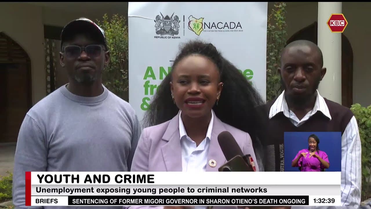 Unemployment exposing young people to criminal networks