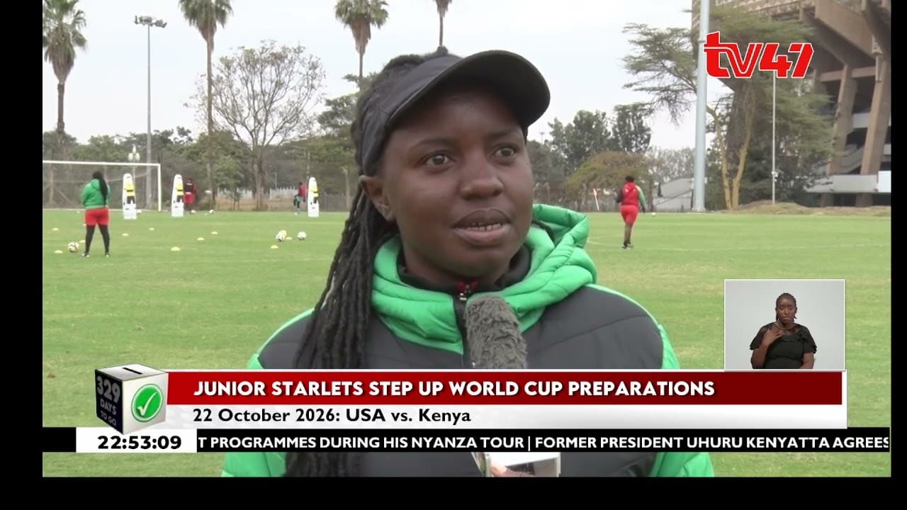 Kenya’s Junior Starlets prepare for World Cup kickoff