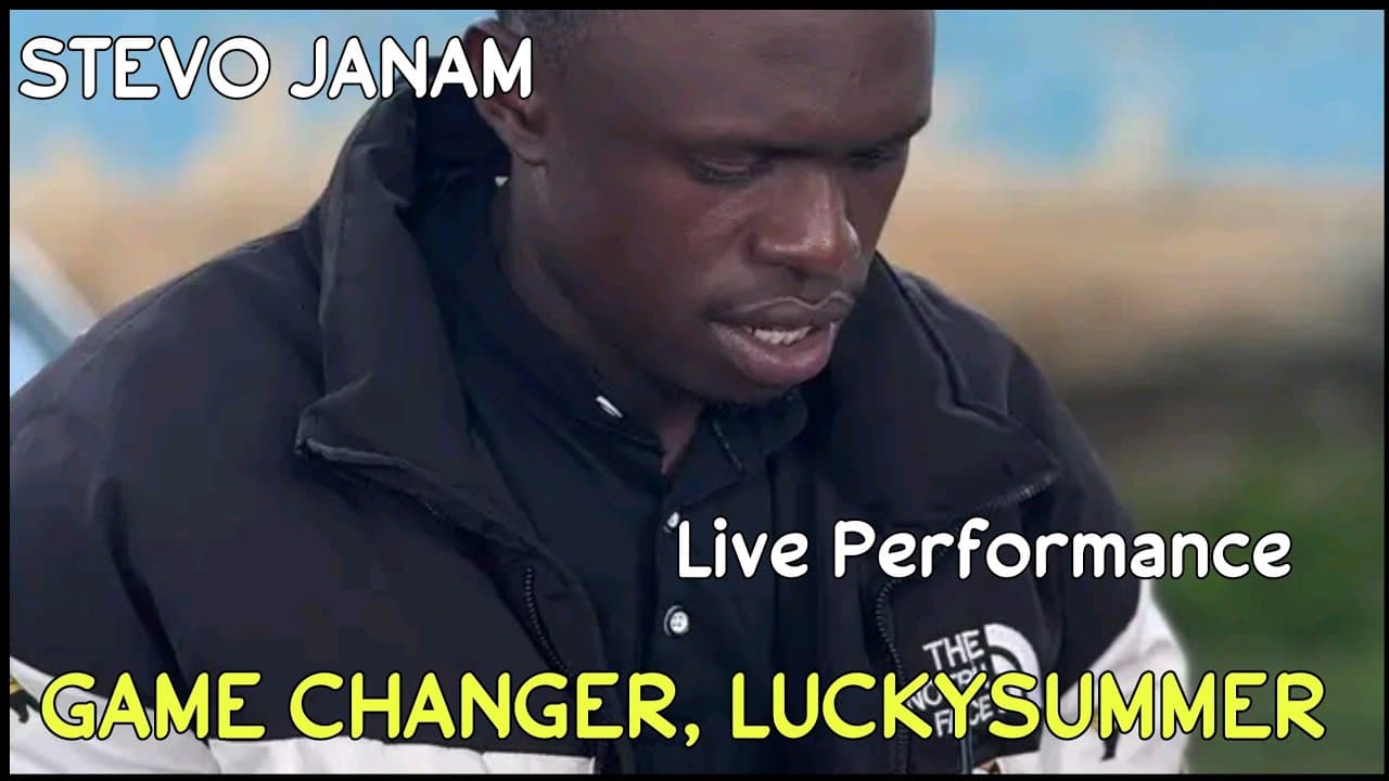 STEVO JANAM LIVE PERFORMANCE FROM GAME CHANGERS, LUCKYSUMMER