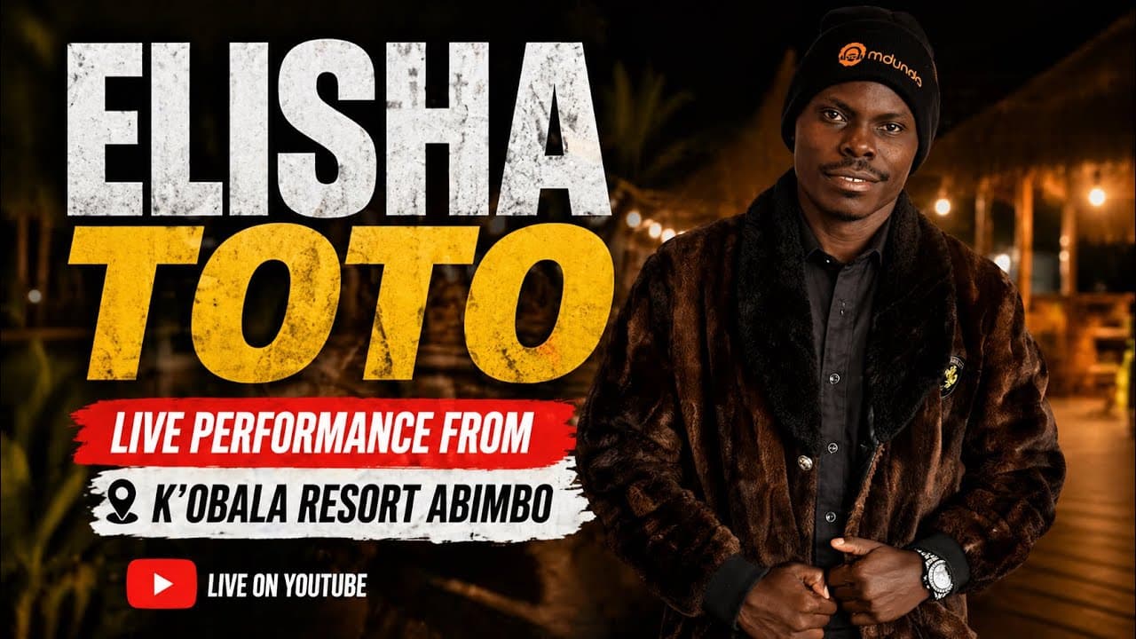 ELISHA TOTO LIVE FROM K'OBALA RESORT ,ABIMBO