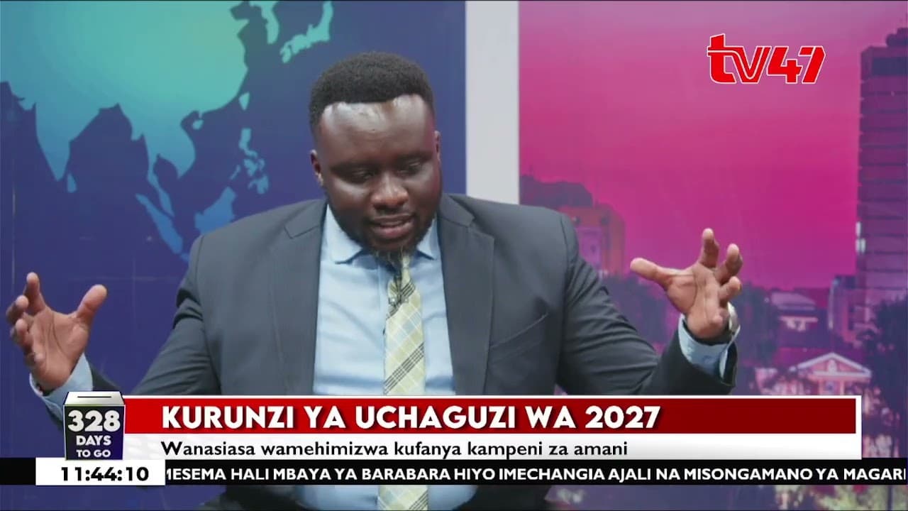 Kurunzi Ya Uchaguzi Wa 2027 || TV47 Saa Tano || 16.09.2026