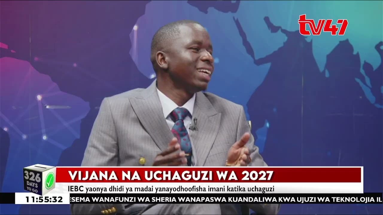 Vijana Na Uchaguzi Wa 2027 || TV47 Saa Tano || 18.09.26