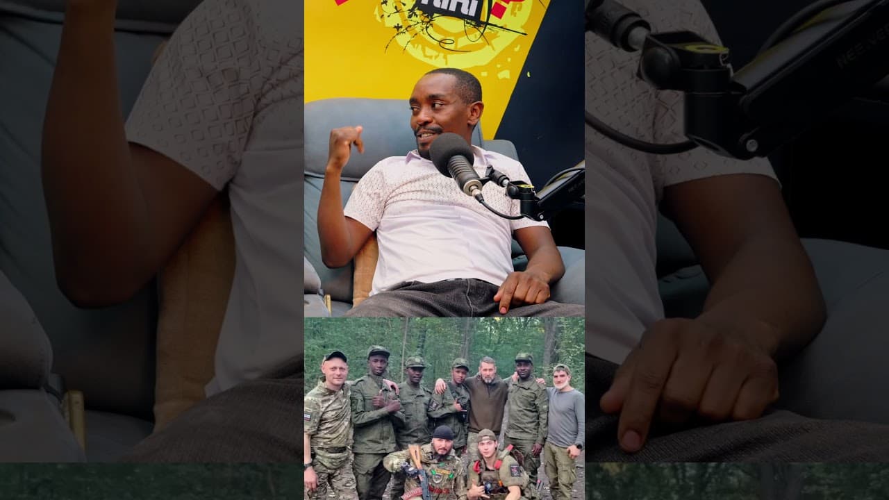 ESCAPING DRONE ATTACKS IN UKRAINE - SAMUEL KARIUKI