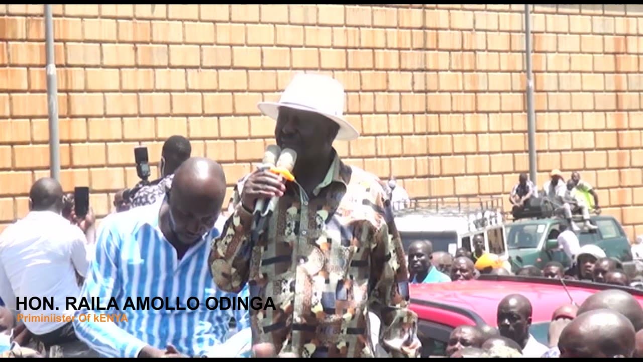 THE 3rd & FINAL REVOLUTION HAS STARTED, ASELUORO PINY GI ROMBO - RAILA. #RailainKisumu
