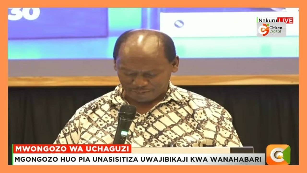 Baraza la Wanahabari nchini (MCK) lazindua rasmi mwongozo mpya kuhusu uchaguzi mkuu