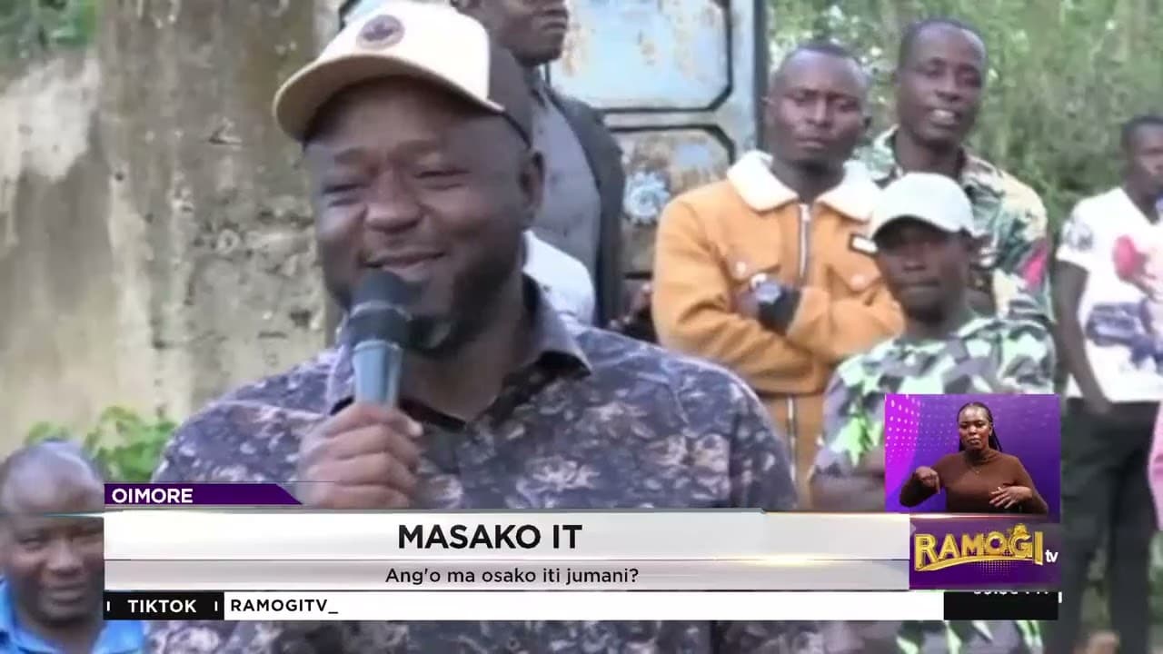 Masako it: Mamit mowuok e limbe William Ruto Kaluo