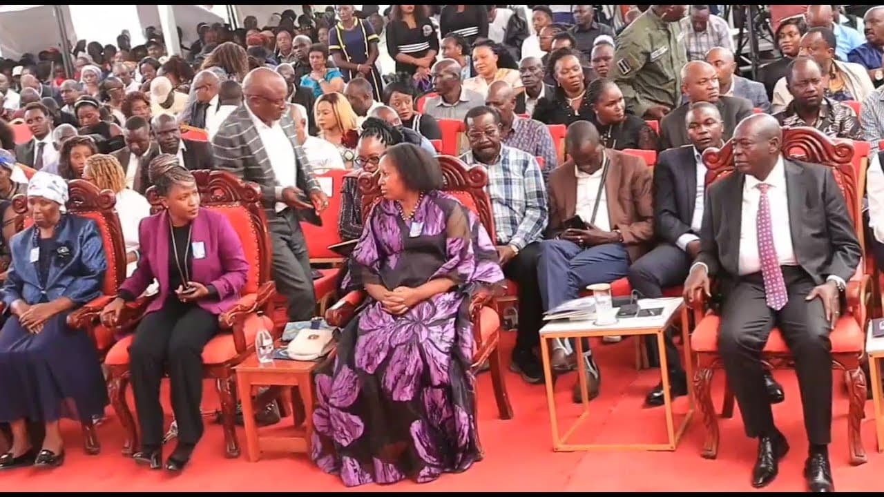 Heartfelt Farewell: Wanjiku Muhia's Father Laid to Rest 
| Nyandarua County | DCP Leaders and Rigat