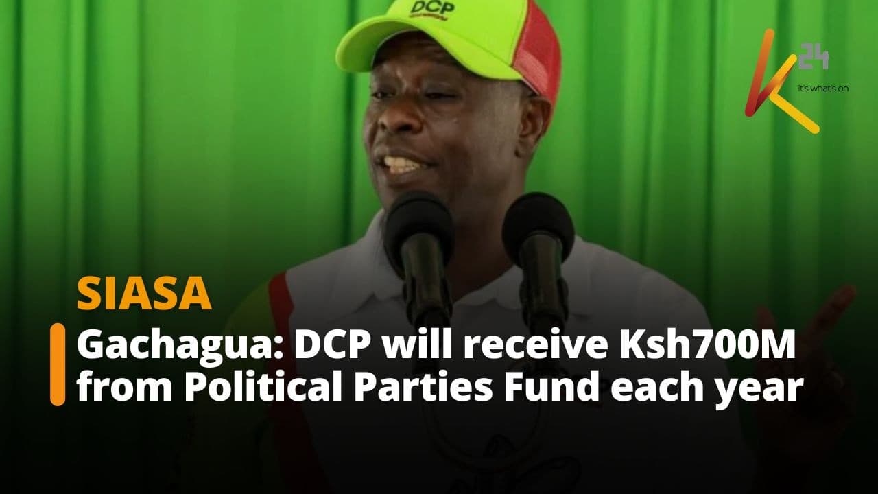 Gachagua: DCP will receive Ksh700M from Political Parties Fund each year