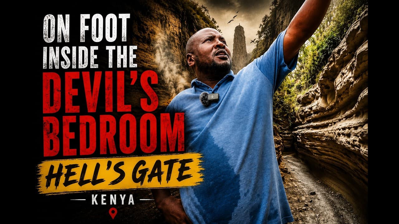 On Foot Inside the Devil’s Bedroom | Hell’s Gate Kenya