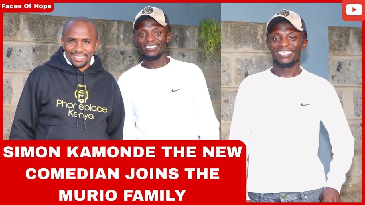 SIMON KAMONDE THE NEW COMEDIAN JOINS THE MURIO FAMILY