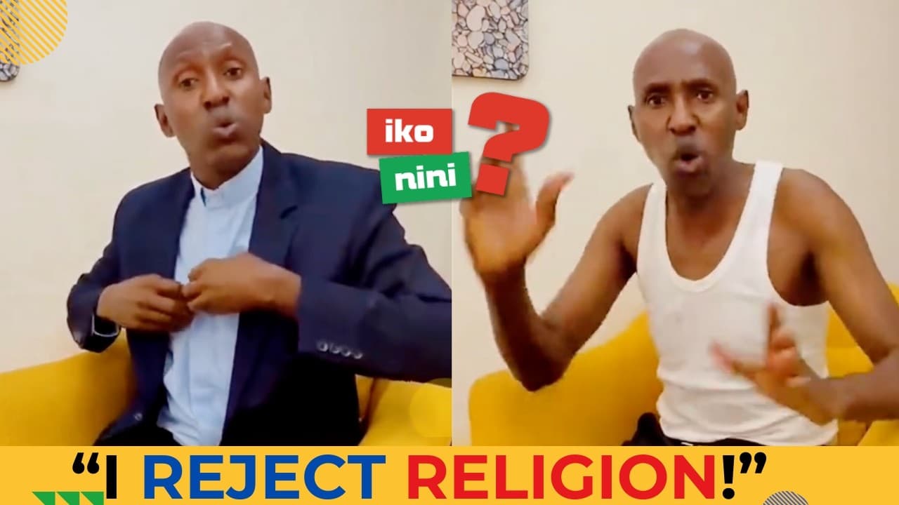 EX-REVEREND TEARS HIS CLOTHES & DENOUNCES RELIGION