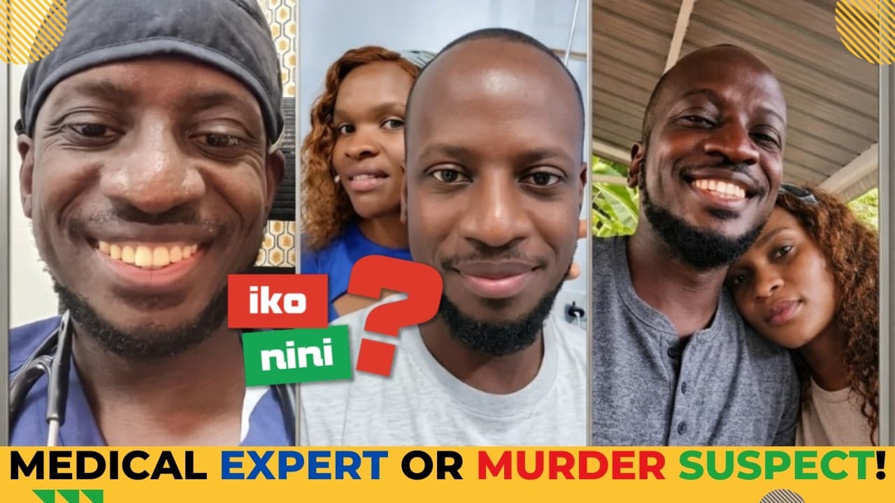The Chilling Irony of Dr. Nyambane: From Stabbing First-Aid Advice to Wife’s Murder Arrest