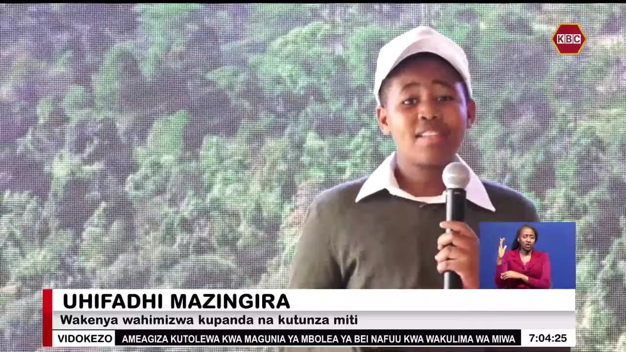Wakenya wahimizwa kupanda na kutunza miti