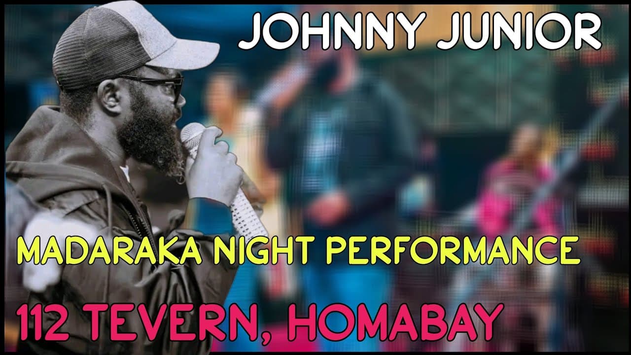 JOHNNY JUNIOR LIVE PERFORMANCE FROM 112 TEVERN, HOMABAY