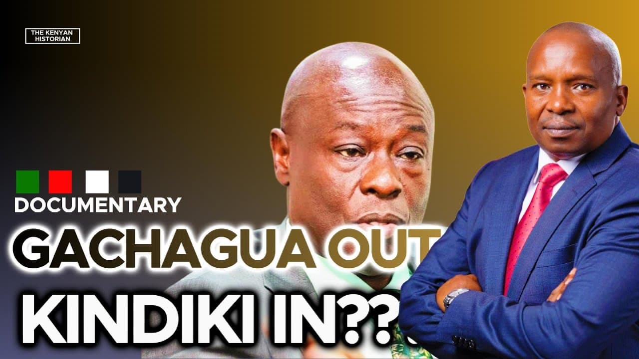THE BIG GAME | Gachagua out; Kindiki in? A loyal deputy president?