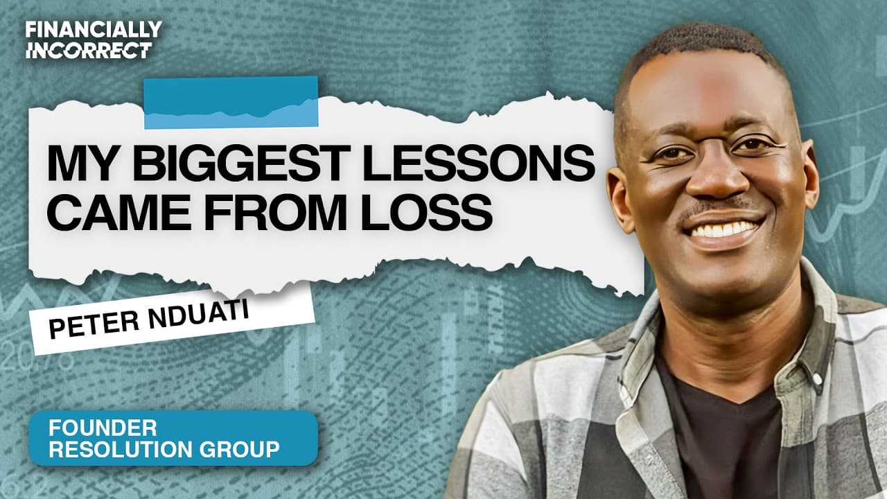Peter Nduati on Failure, Loss & Starting Over Again