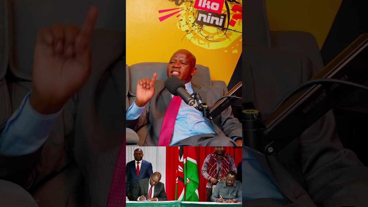RAILA SAVED KENYA FROM ANARCHY - ODOYO OWIDI