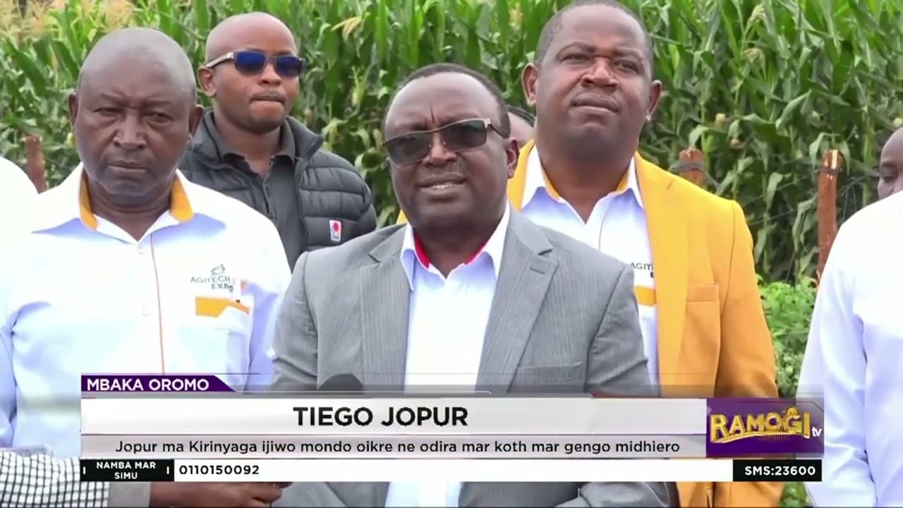 Jopur ma Kirinyaga ijiwo mondo oikre ne odira mar koth mar geng'o midhiero | #RamogiTV