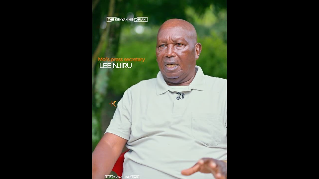 THE MOI PRESIDENCY | Lee Njiru | The fall of Charles Njonjo #kenya #africa