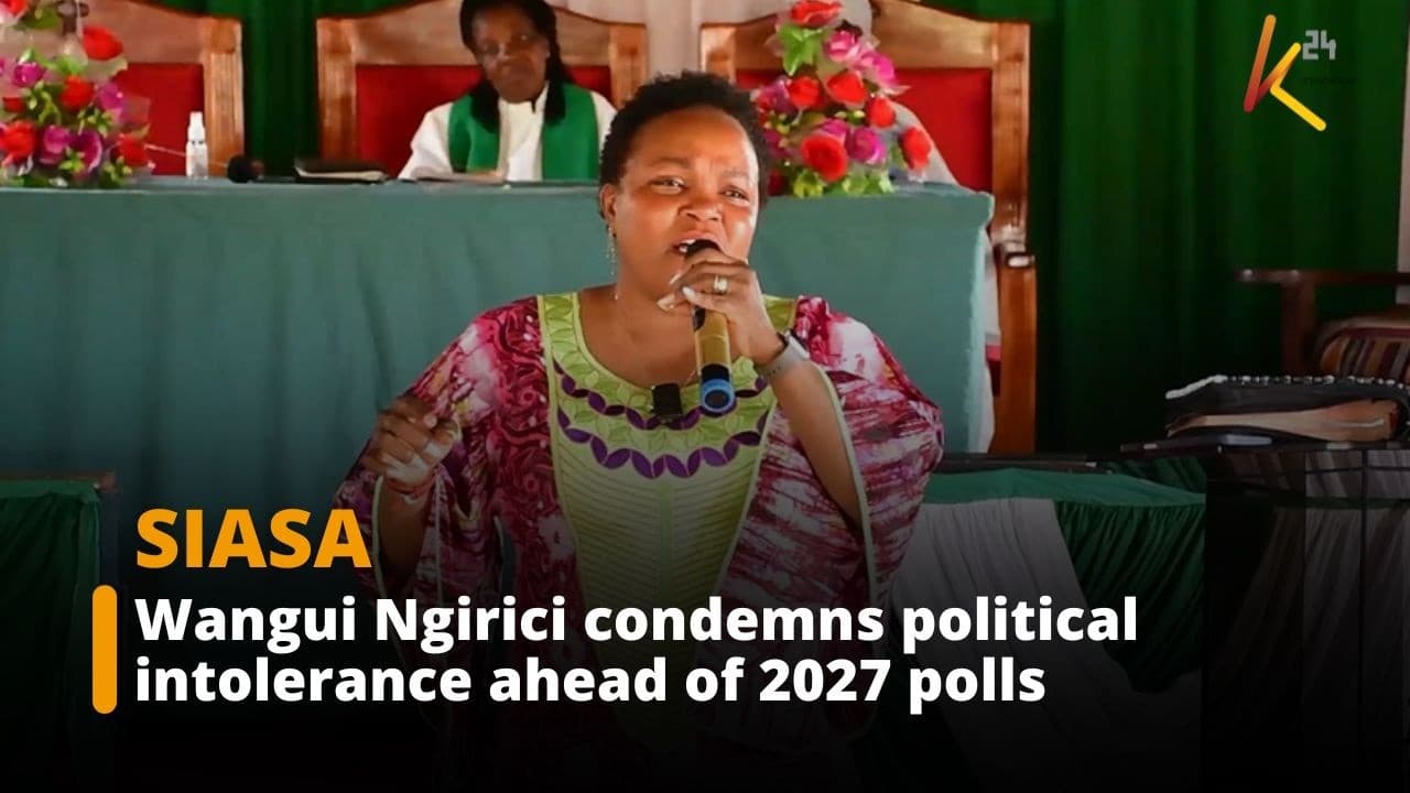 Wangui Ngirici condemns political intolerance ahead of 2027 polls