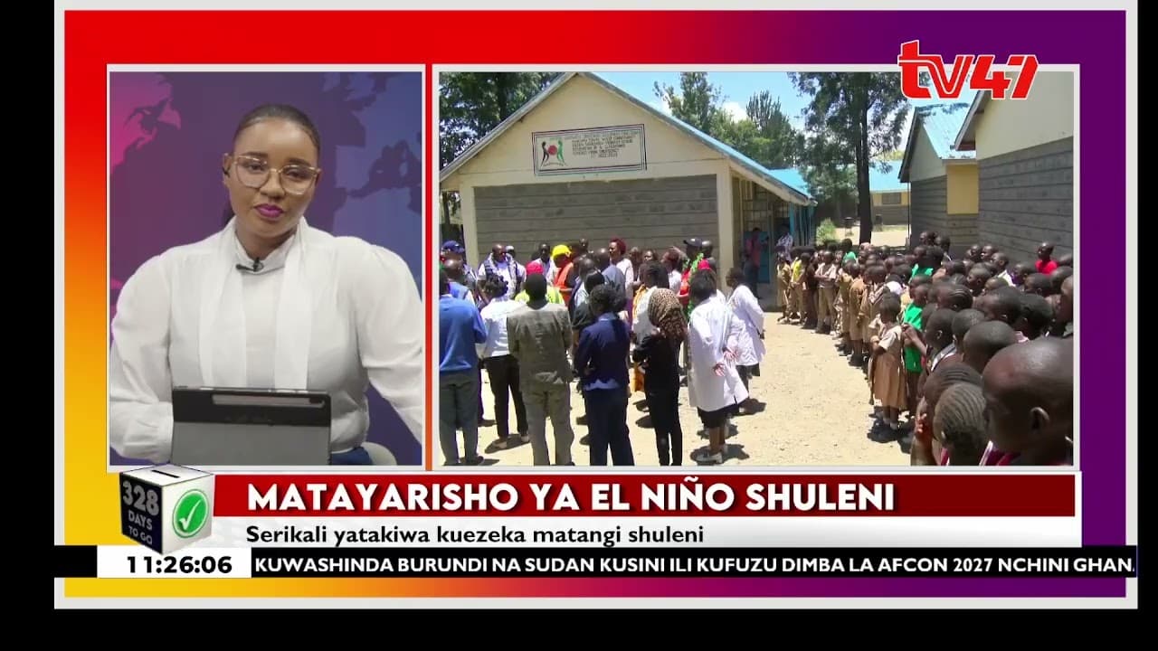 Shule Nakuru zatakiwa kuongeza matangi kukabili mvua za El Niño