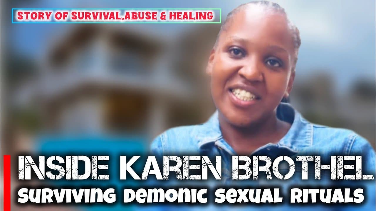 Yes I drank my menstrual BLOOD | Beyond Brothel Walls:A Survivor Story of Demonic Trauma & Survival