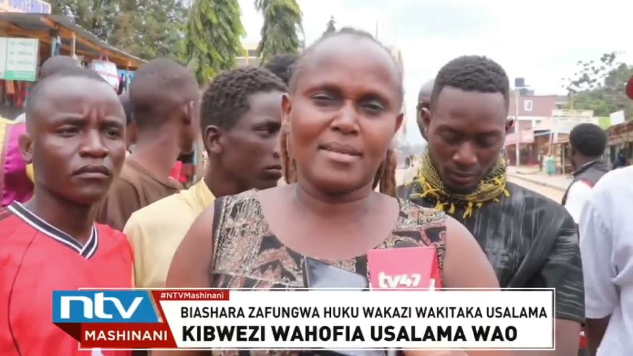 Makueni: Wakazi wa Kibwezi waandamana wakitaka polisi katika kituo cha Kibwezi kuondolewa