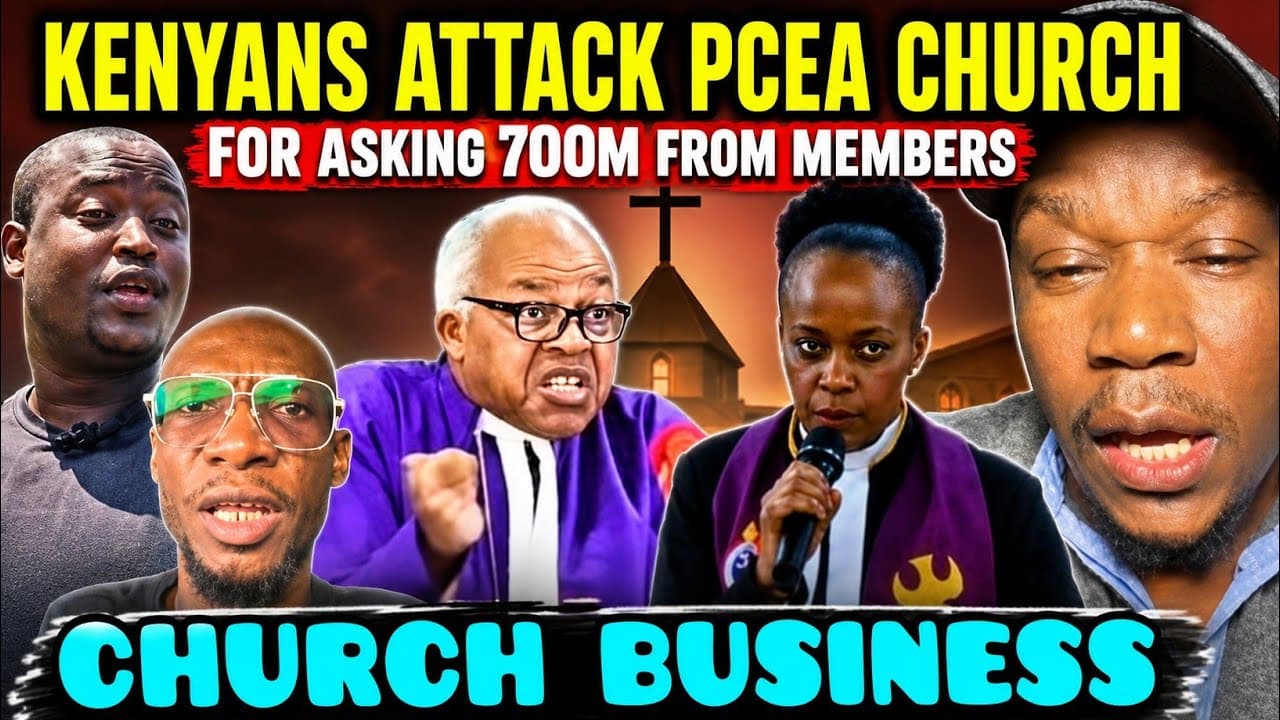 UNBELIEVABLE Angry Kenyans ATTACK PCEA Church For Asking Members 700 million for CLEARING Thier LOAN