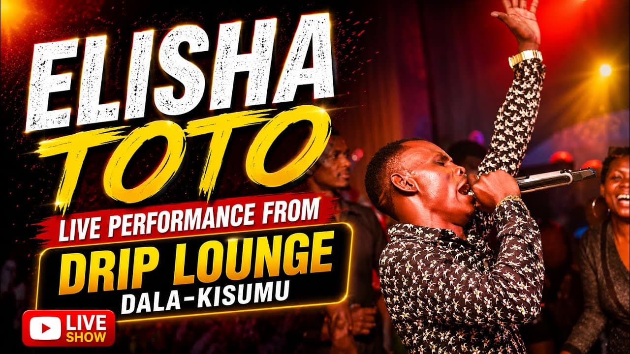 ELISHA TOTO LIVE PERFORMANCE FROM DRIP LOUNGE-KISUMU