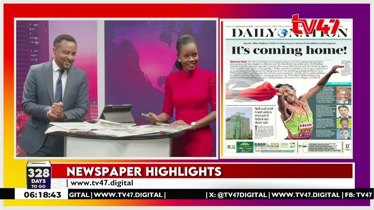 Uhuru's Political Exit || Ruto Turns Up Heat On Orengo ||TV47 Breakfast || 16.09.26