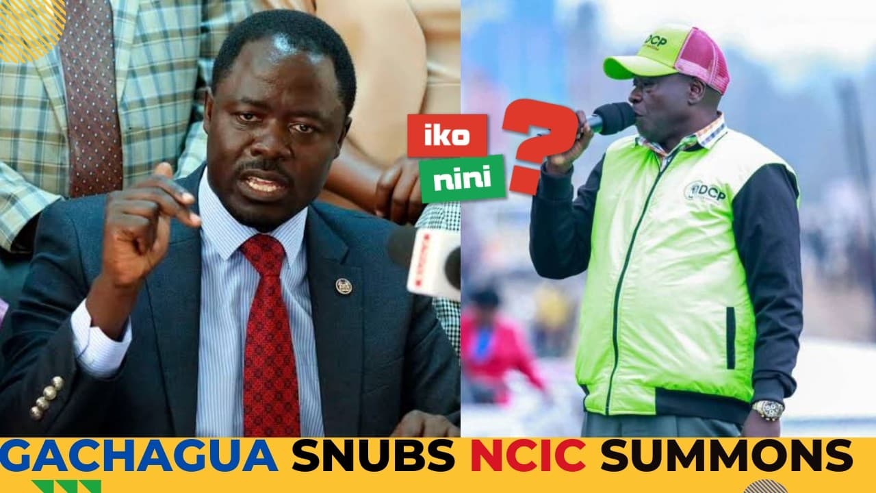 GACHAGUA DECLINES NCIC SUMMONS! Says He’ll Be Abroad | MURKOMEN: “NO GOON CRISIS”