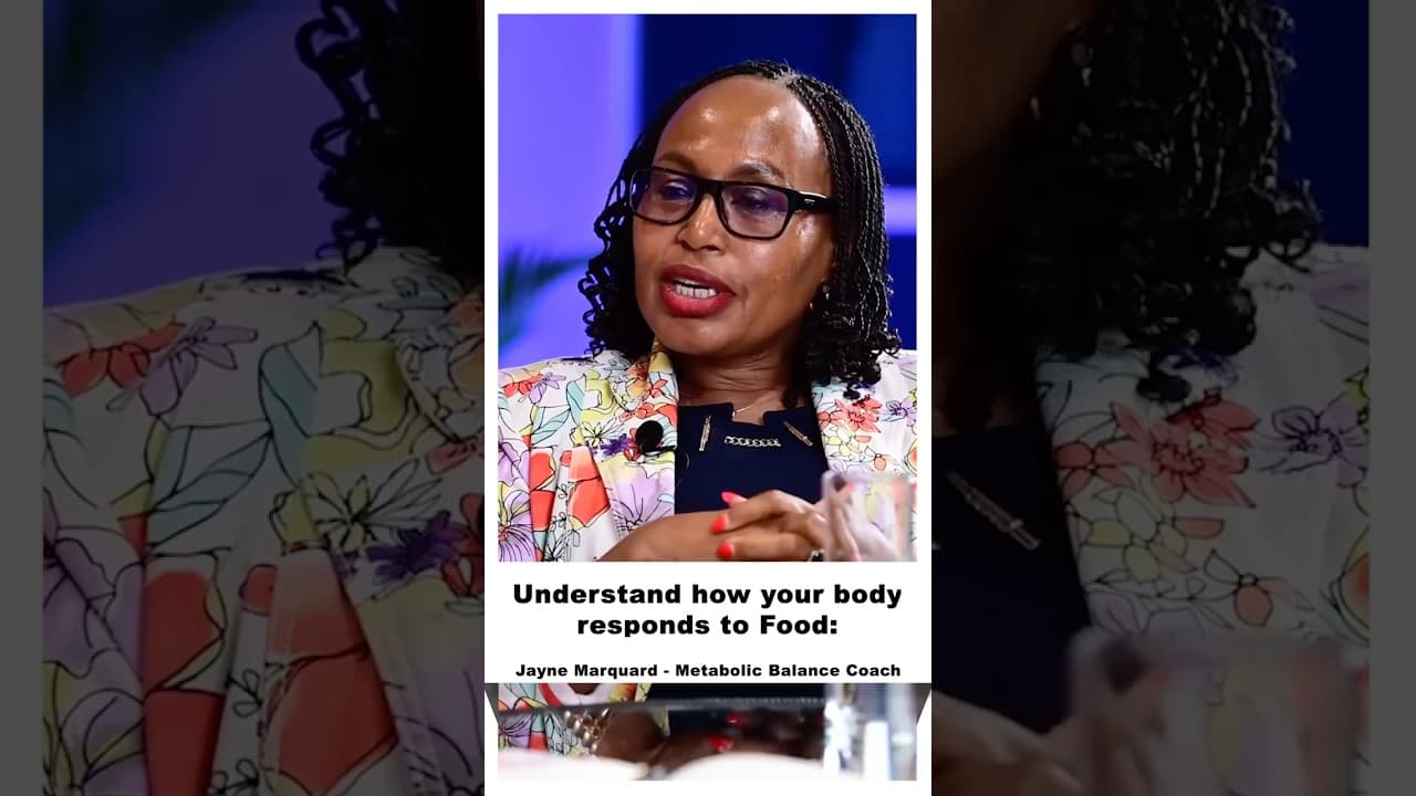How your body responds to food? ~ Jayne Marquard, Food Coach #drkingori #fyp #