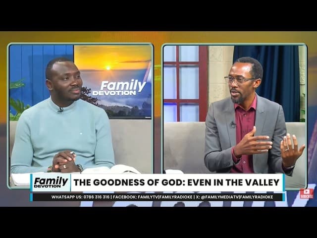 Family Devotion | The Goodness Of God: Even In The Valley | Psalm 23:4 | 12/08/2026