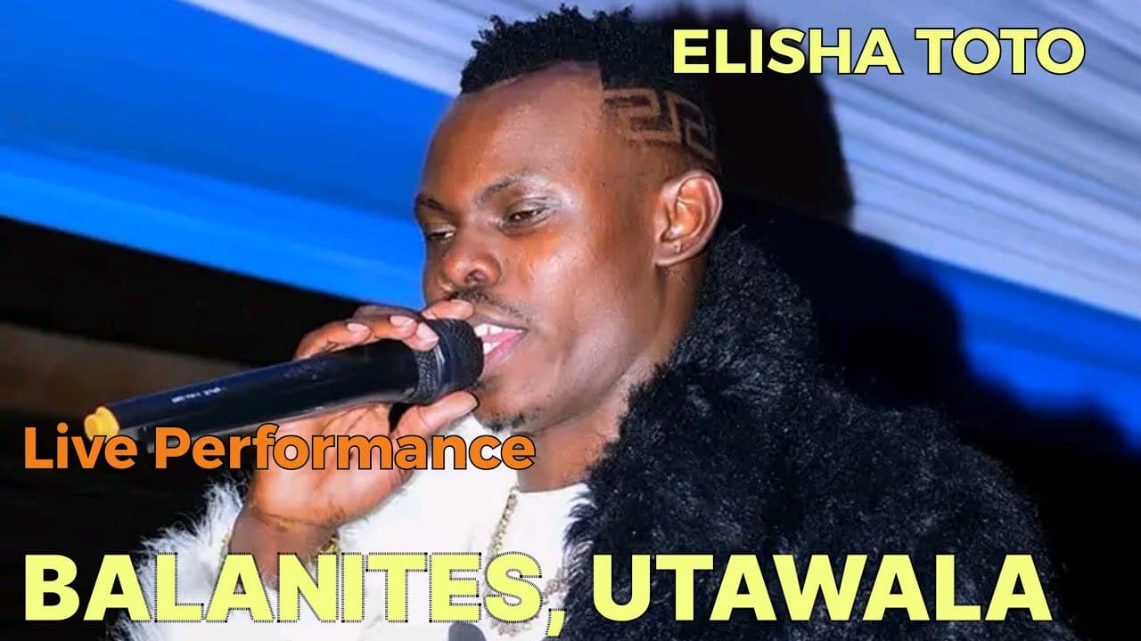 ELISHA TOTO LIVE FROM BALANITES,UTAWALA