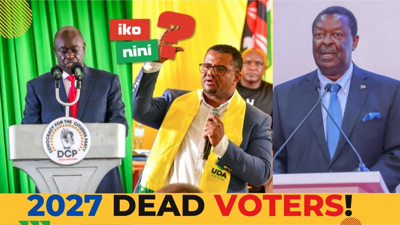 2027 RIGGING DRAMA! IEBC Warns UDA SG Hassan Omar as Mudavadi & Gachagua Break Silence